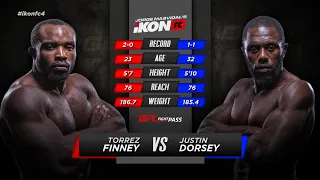 Torrez Finney vs. Justin Dorsey