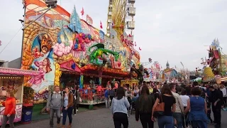 Hamburger Frühlingsdom 2017 Alle Fahrgeschäfte