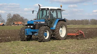 Maisland cultiveren met Ford 5640 Powerstar SLE en Evers cultivator (2022)