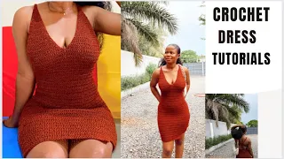 Crochet Easy dress| how to crochet easy summer dress