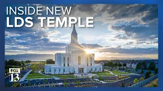 LDS temple in Orem prepares to open to the public