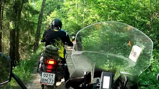 Покатушка двух Африк и еще каких-то там...The adventures of two Africa Twin and some others there...