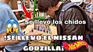 ME GANO EL NISSAN GODZILLA, SE LLEVO LOS HOT WHEELS, MAS BUSCADOS#hotwheels#caceriadehotwheels