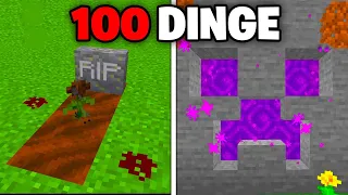 100 DINGE in MINECRAFT die du wirklich BAUEN kannst!