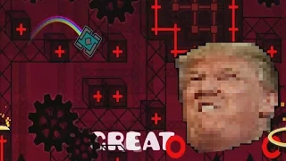 ДЕМОН TRUMP CIRCLES (ИЗИ ДЕМОН) |#1|Geometry dash