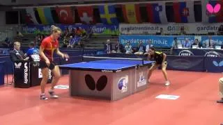 EYC 2014: Bernadett BALINT (ROU) vs. Maria PEREZ (ESP)