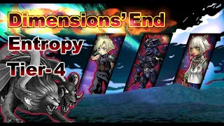 Dimension's End: Entropy - Tier 4 - 390k ( Cloud | Cecil [Dark Knight] | Y'shtola ) [DFFOO]