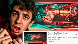 QUEEEEEE!!!??? Akapellah, Lil Supa - Ímpetu (REACCIÓN)