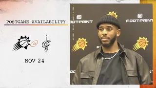 11/24/21 | Suns at Cavs Postgame Media Availability: Williams, Paul & Booker | Phoenix Suns