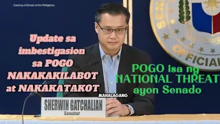 POGO isa ng national threat.Senado #news #senatehearing #congress #senate #threat #pogo #mayor