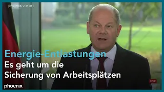 "Konzertierte Aktion" - Pressekonferenz mit Bundeskanzler Olaf Scholz