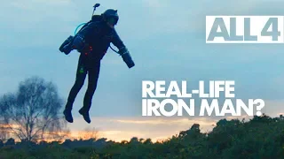 The Man Who Learnt to Fly - This Is A Real-Life Flying Iron Man Suit!!