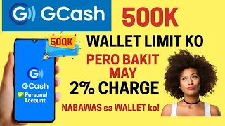 GCASH WALLET LIMIT VS CASH IN LIMIT VIA OVER THE COUNTER |500K LIMIT BAKIT MAY 2% CHARGE? BabyDrewTV