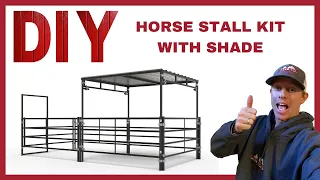 DIY Horse Shelter Shade Kit And Stall By Seven Peaks Fence And Barn