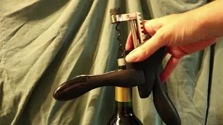 How to Use a Rabbit Style Lever Corkscrew To Open a Wine Bottle