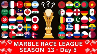 Marble Race League Season 13 DAY 5 Marble Race in Algodoo
