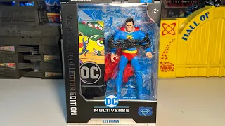DC Multiverse Mcfarlane Collectors Edition Action Comics #1 Superman !!!