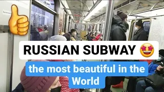 RUSSIAN SUBWAY/ TRAVEL TO MOSCOW / VISIT RUSSIA. Московское метро