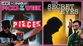 THE SECRET IN THEIR EYES & PIECES |  MOVIE PICKS OF THE WEEK | 4K Kings Discuss MYSTERY Movies!