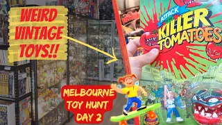Toy Hunting in Melbourne #2! Aron's Collectables Toy Store and Vintage & Modern Toy Fair Malvern!