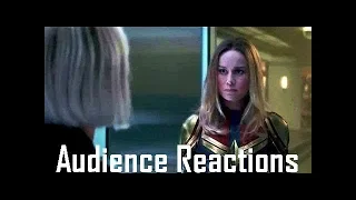 Audience Reactions - Captain Marvel Post Credit Scene - Captain Marvel (Avengers End Game)