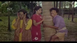 Kashinath Asked Kiss From Girl | Comedy Scene | Thayigobba Tharle Maga Kannada Movie