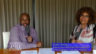 Julie Dash with Phillip Siddiq for, Daughters of the Dust!