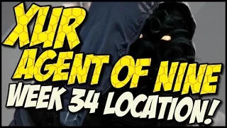 Xur Agent of Nine! Week 34 Location, Items and Recommendations!