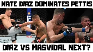 Anthony Pettis vs Nate Diaz Full Fight Reaction and Breakdown - UFC 241 Recap