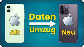 Daten auf neues iPhone übertragen 📱 ➨ 📲 Kontakte Bilder WhatsApp Chats | Apple