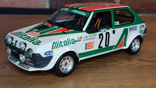 Fiat Ritmo Abarth Rallye Monte Carlo 1979 A.Bettega OTTO 1/18