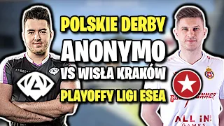 ANONYMO VS WISŁA W PLAYOFFACH LIGI ESEA!!! KYLAR 1vs3, SZPERO ON FIRE, SNAX USP GOD!!!