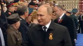 ПУТИН на Параде Победы 9 Мая на Красной Площади в Москве 9.05.2017