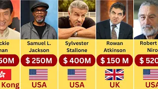 Richest Senior Hollywood Actors 2024