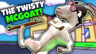 I Pulled Off The TWISTY MCGOAT TRICK in Goat Simulator 3!!