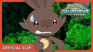Scorbunny shares scones! | Pokémon Journeys: The Series | Official Clip
