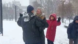 Ukraine,Харьков, танцы, 18 февраля, "Лебедь белая"🦢