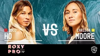 Carissa Moore vs. Coco Ho - Round of 16, Heat 3 - Roxy Pro France W 2019