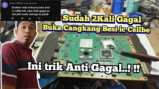 TRIK ANTI GAGAL,❗2 kali Gagal saat ganti Pasta Ps3|| ic cellbe selalu Tergores❗