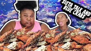 low country boil|  prissy p| mukbang| 먹방| catch and cook| WITH LITTLE SISTER