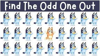 Find The Odd One Out: Bluey