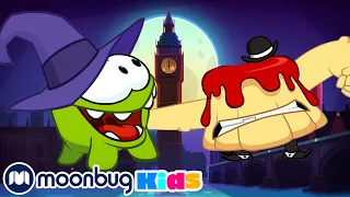 Cut The Rope - Om Nom Halloween | ABC 123 Moonbug Kids | Fun Cartoons | Learning Rhymes