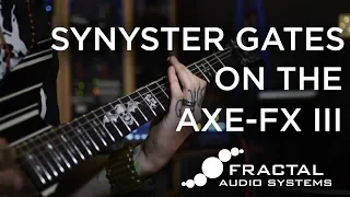 Synyster Gates Makes the Switch to the Axe-Fx III - "Pure Expression, from the Ground Up"
