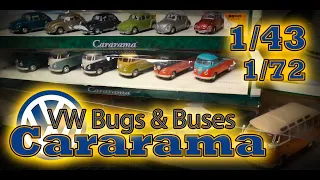 Обзор моделей Cararama VW Bugs & Buses