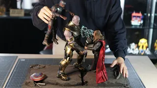 [Hot Toys] Avengers End Game: Captain America&Tour VS Thanos Diorama