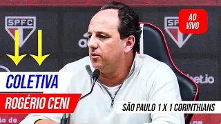 COLETIVA Rogério Ceni - Pós Jogo // São Paulo 1 x 1 Corinthians // 11/09/22