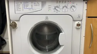 Indesit iwme146 spin + drain program