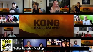 Kong: Skull Island - Comic Con Official Trailer (Reaction Mashup)
