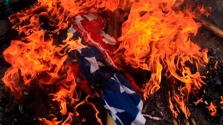 Сжечь и растоптать  американцы все меньше уважают национальный флаг