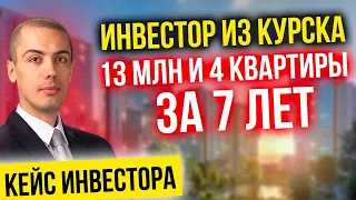 13 миллионов и 4 квартиры за 7 лет! Разбор кейса Дмитрия из Курска